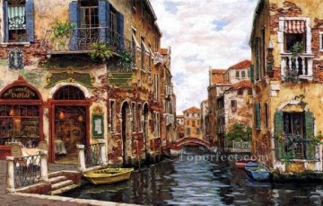 Venecia moderna Painting - YXJ0309e impresionismo paisaje de Venecia